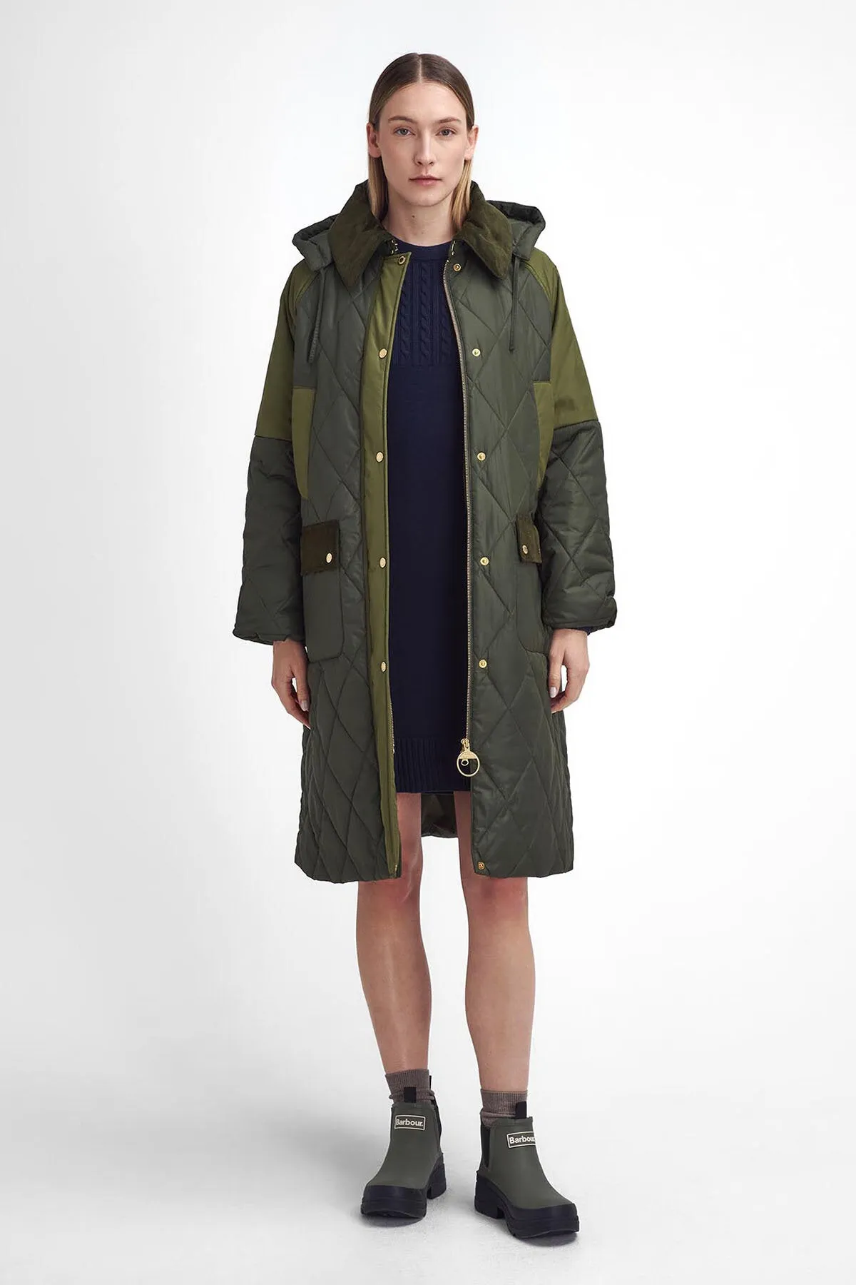Cookston Longline Quilted Jacket