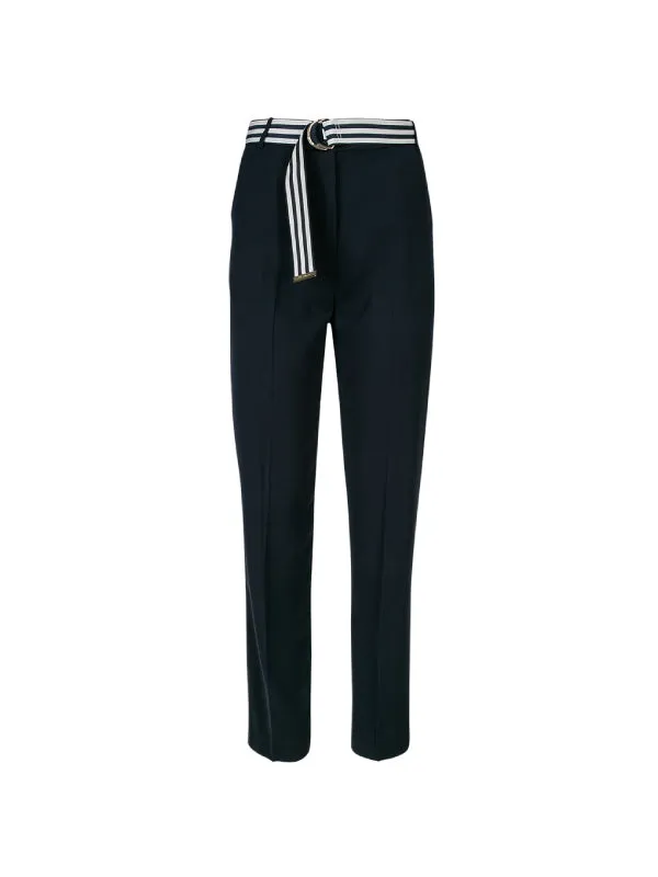 Crepe Belted Tapered