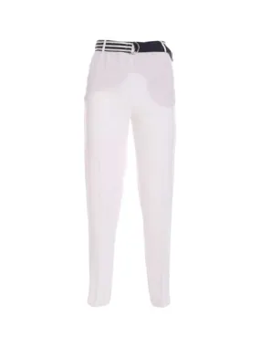Crepe Belted Tapered