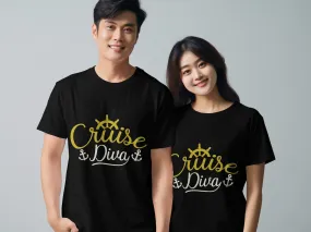 Cruise Diva T-Shirt, Cruise Vacation Shirt, Holiday Cruise Tee, Unisex Travel Shirt, Nautical Theme Shirt, Cruise Getaway T-Shirt