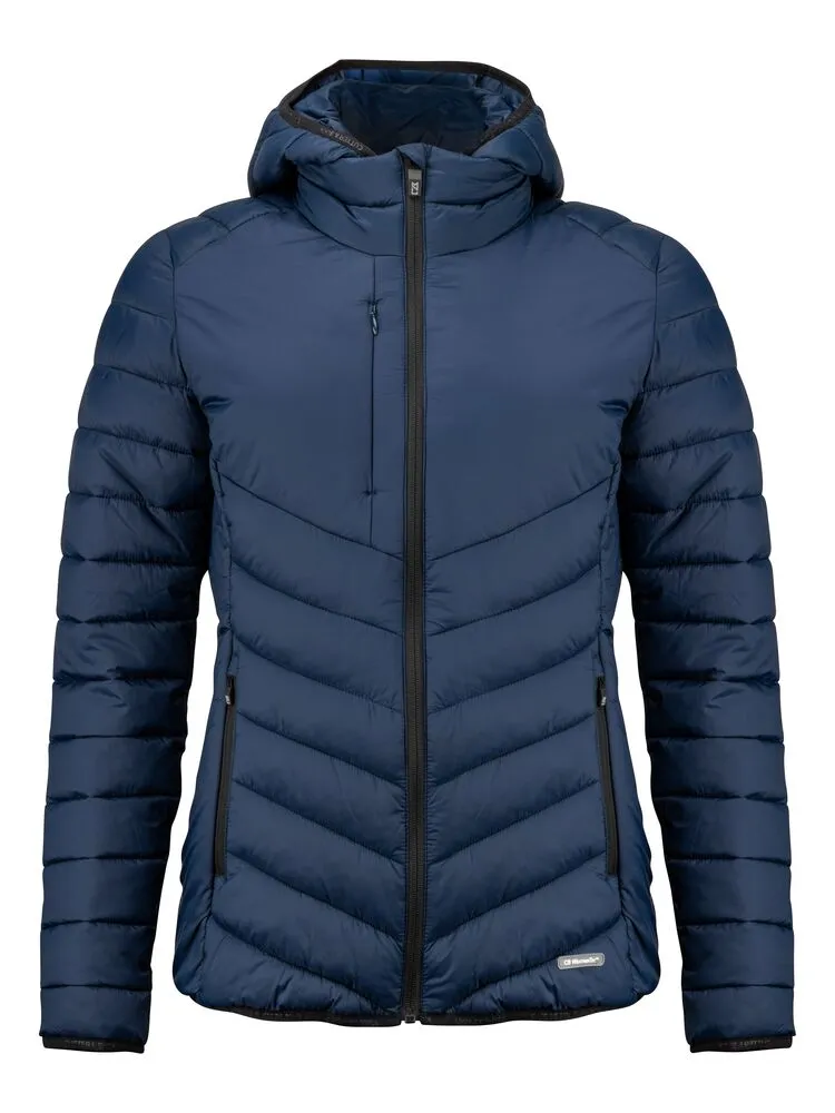Cutter & Buck Mount Adams Ladies Recycled Hooded Jacket | Lightweight Puffer | 5 Colours | XS-2XL