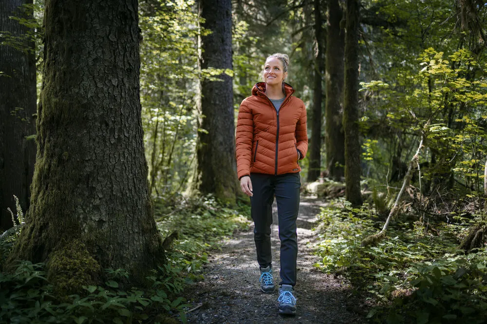 Cutter & Buck Mount Adams Ladies Recycled Hooded Jacket | Lightweight Puffer | 5 Colours | XS-2XL
