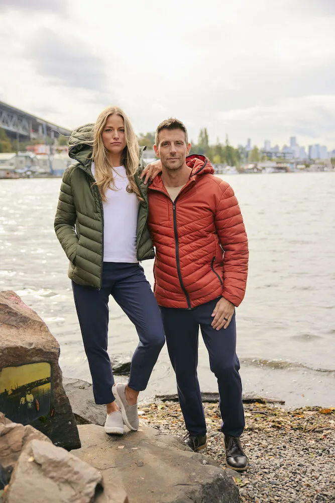 Cutter & Buck Mount Adams Ladies Recycled Hooded Jacket | Lightweight Puffer | 5 Colours | XS-2XL