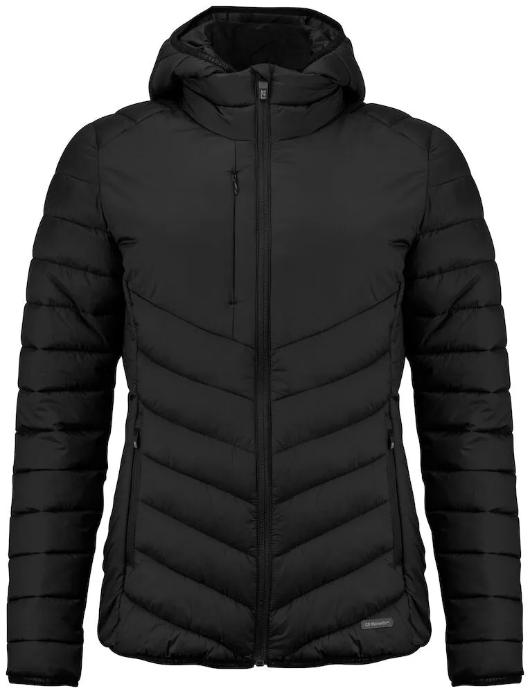 Cutter & Buck Mount Adams Ladies Recycled Hooded Jacket | Lightweight Puffer | 5 Colours | XS-2XL