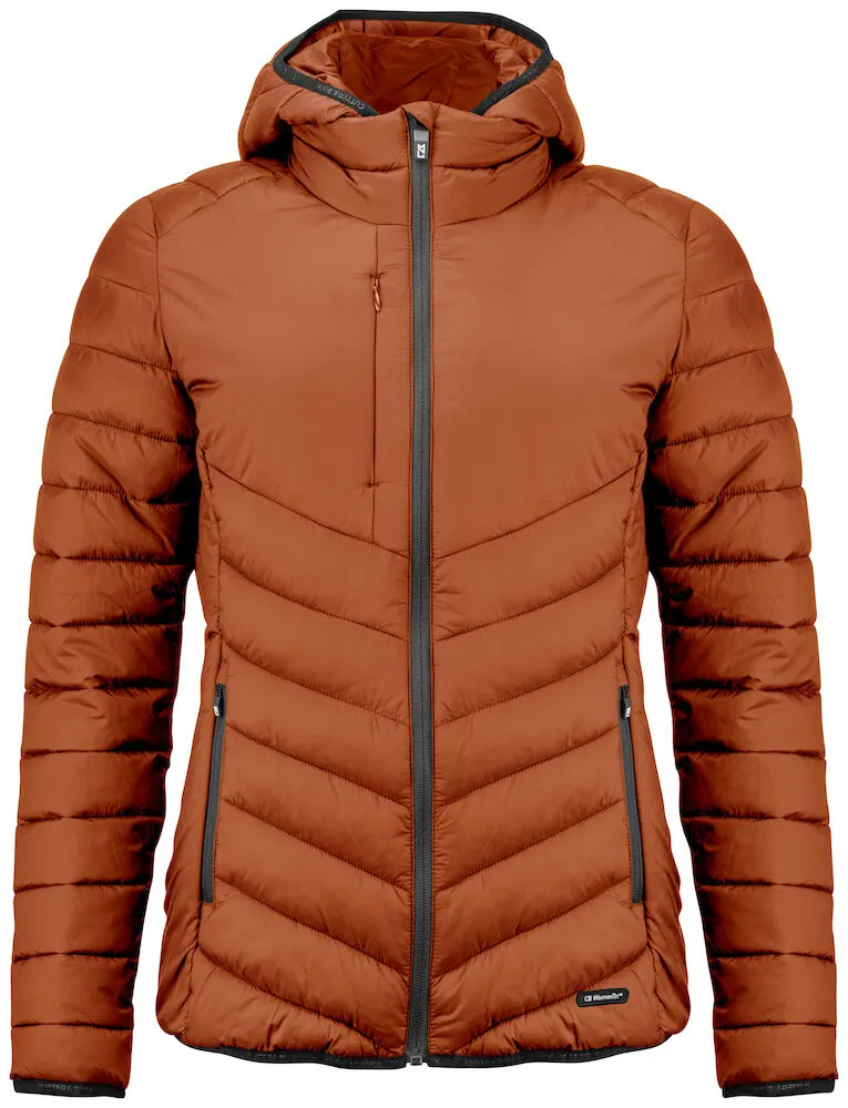 Cutter & Buck Mount Adams Ladies Recycled Hooded Jacket | Lightweight Puffer | 5 Colours | XS-2XL