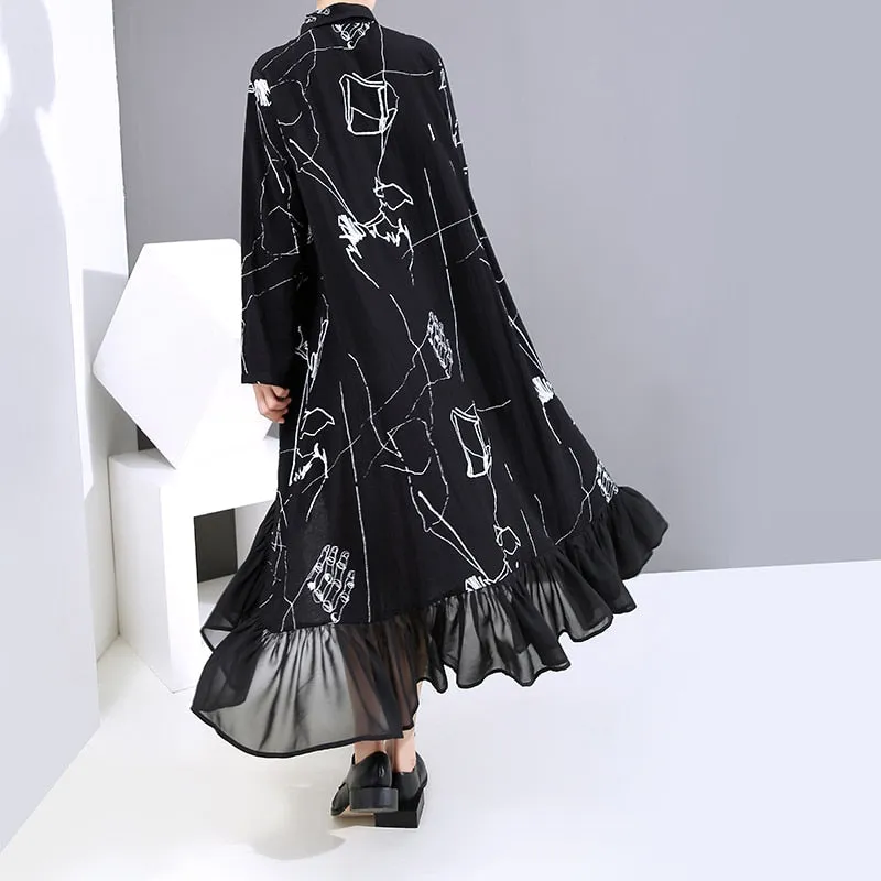 Dancing In The Rain Midi Dress