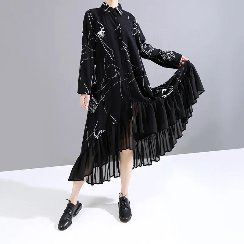 Dancing In The Rain Midi Dress