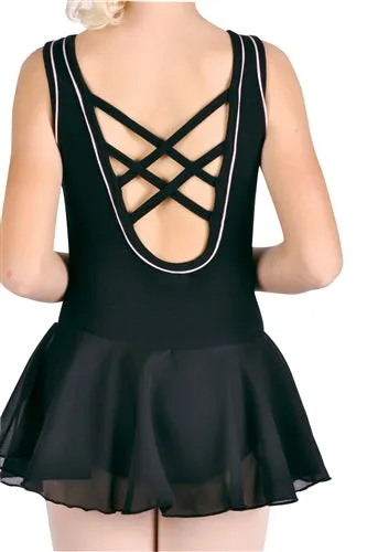Danshuz Tank Dress With Piping