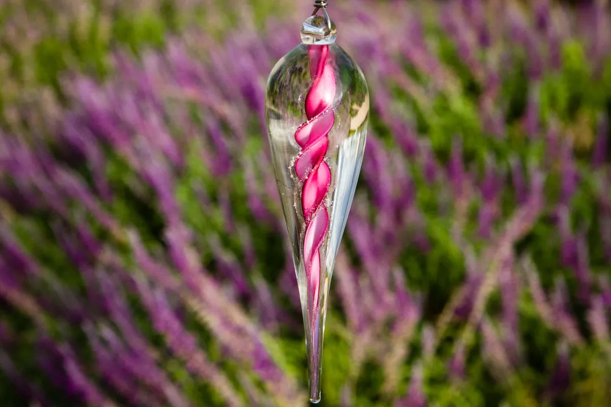 Dew Drop Flame with Cremation Ashes