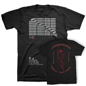 Doodseskader "Broken People" Black T-Shirt