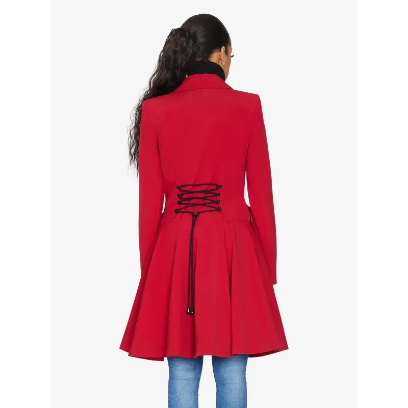 Double Breasted Skater Coat