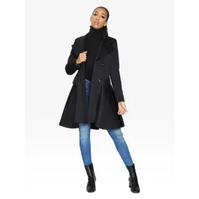 Double Breasted Skater Coat
