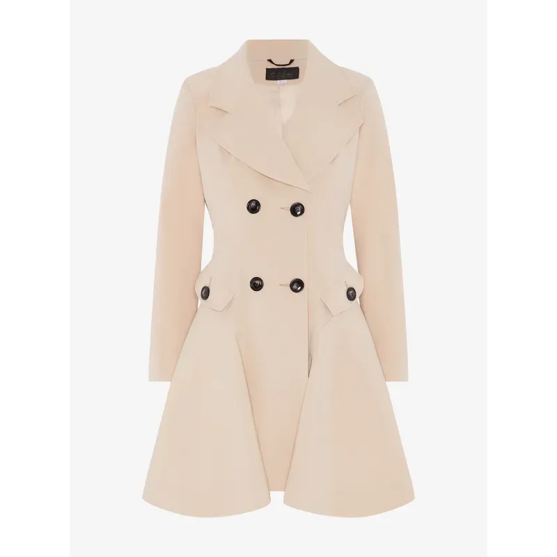 Double Breasted Skater Coat