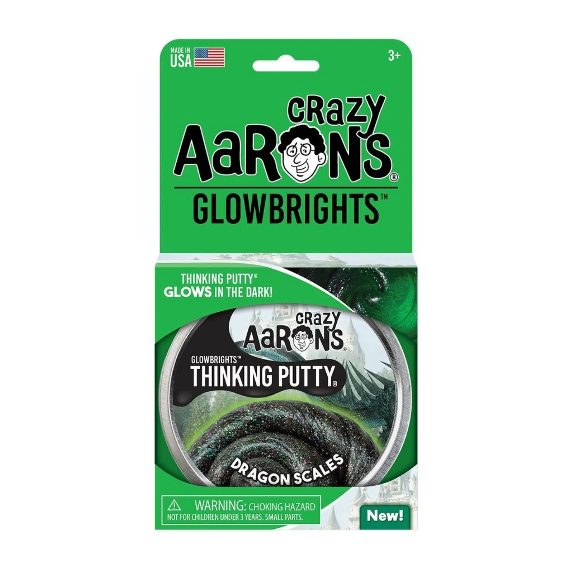 Dragon Scales Glowbrights Thinking Putty