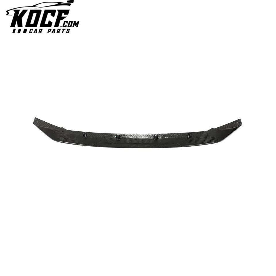 Dry Carbon Fiber RS6 C8 Front Bumper Splitter Lip Spoiler for Audi RS6 C8 Avant Wagon 4-Door 2019-2022