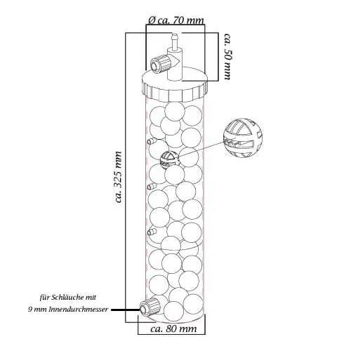 Dupla CO2 Reactor S (for up to 5000L Tank)