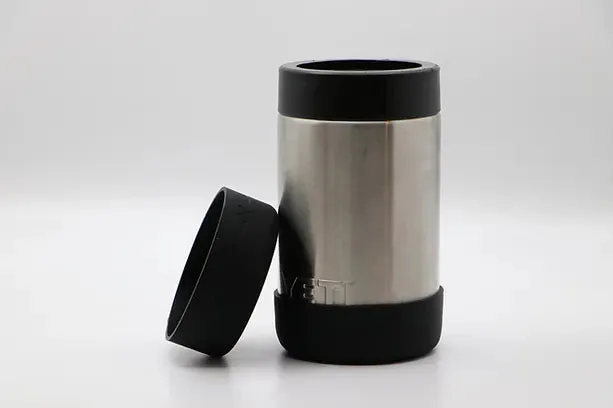 Essential Armour Silicon Yeti Bottle Protector - Black - Le Noir