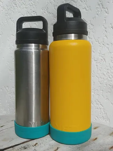 Essential Armour Silicon Yeti Bottle Protector - Emerald - The Emerald City