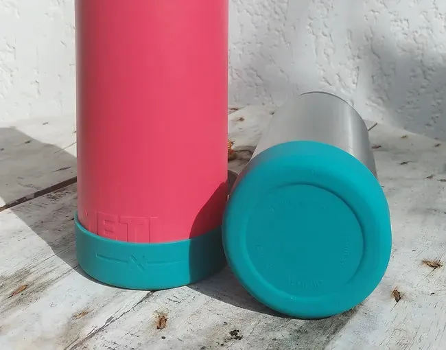 Essential Armour Silicon Yeti Bottle Protector - Emerald - The Emerald City