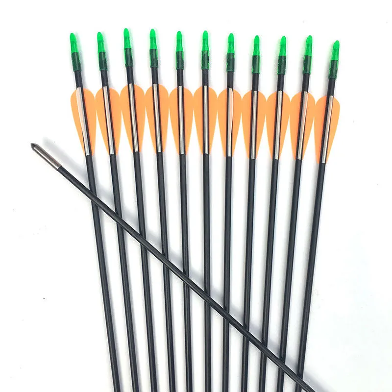 Fiberglass Hunting Arrows  ID 4mm for bow hunting