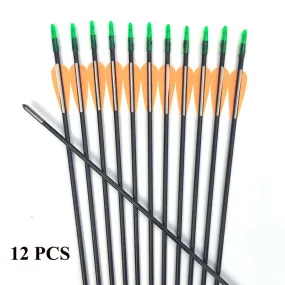 Fiberglass Hunting Arrows  ID 4mm for bow hunting