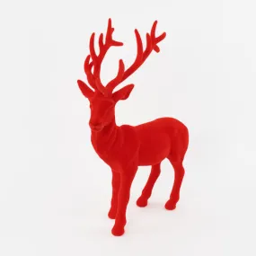 Flocked Red Deer