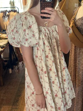 Floral Puff Sleeve Dress