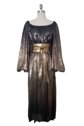 Florence Dress in Ombre Sequins