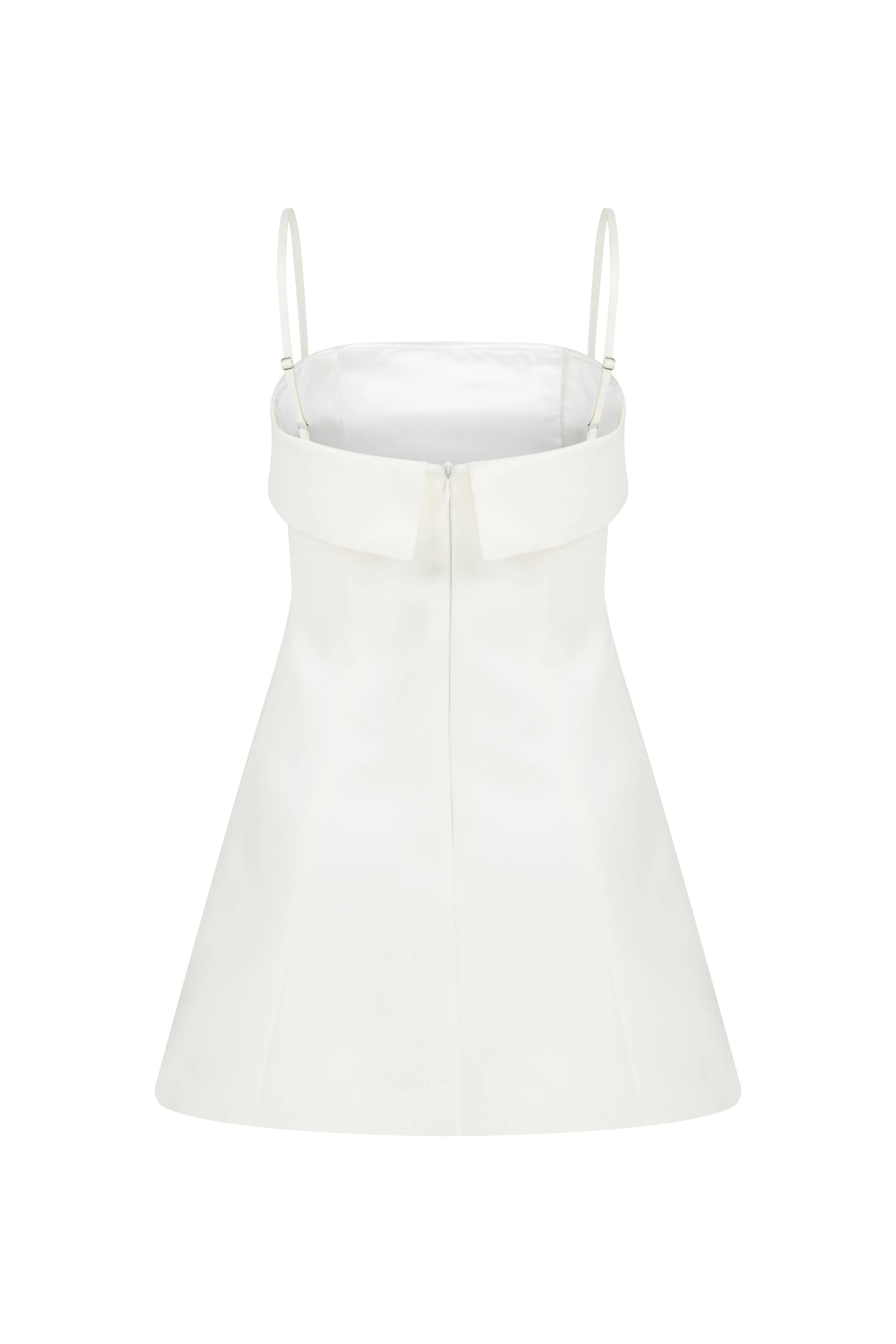 Gaia Mini Dress in Vanilla Ice