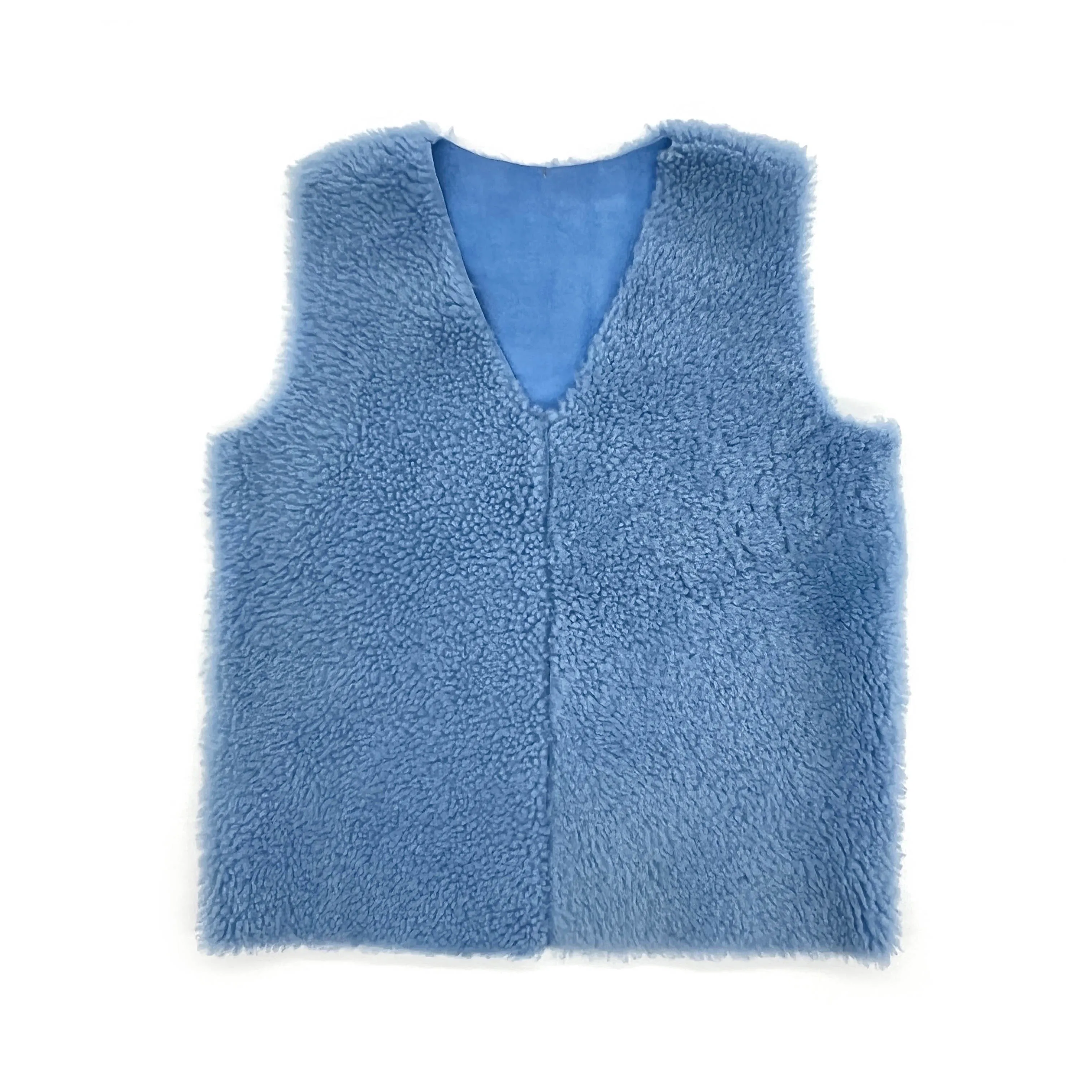 GAMZI KIDS' REVERSIBLE GILET / SKY BLUE