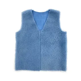 GAMZI KIDS' REVERSIBLE GILET / SKY BLUE