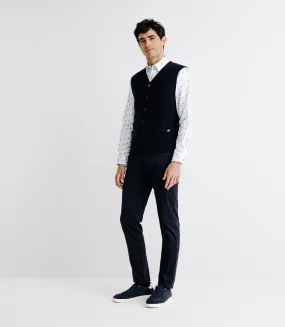 Gilet sans manches marine