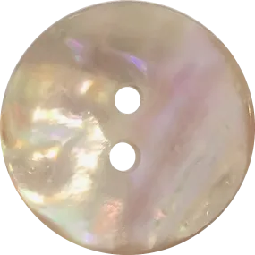 Golden Beige Abalone 7/8" MOP Shell Buttons 23mm 2-Hole  #KB-930
