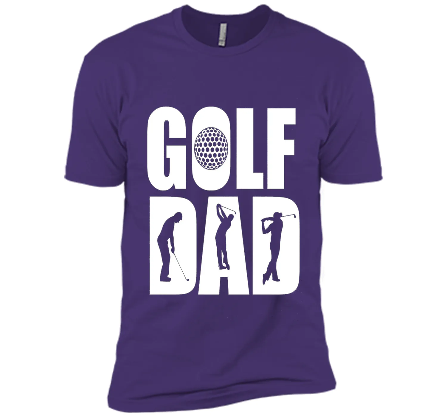 Golf Dad Funny T- shirt  for Father's Day