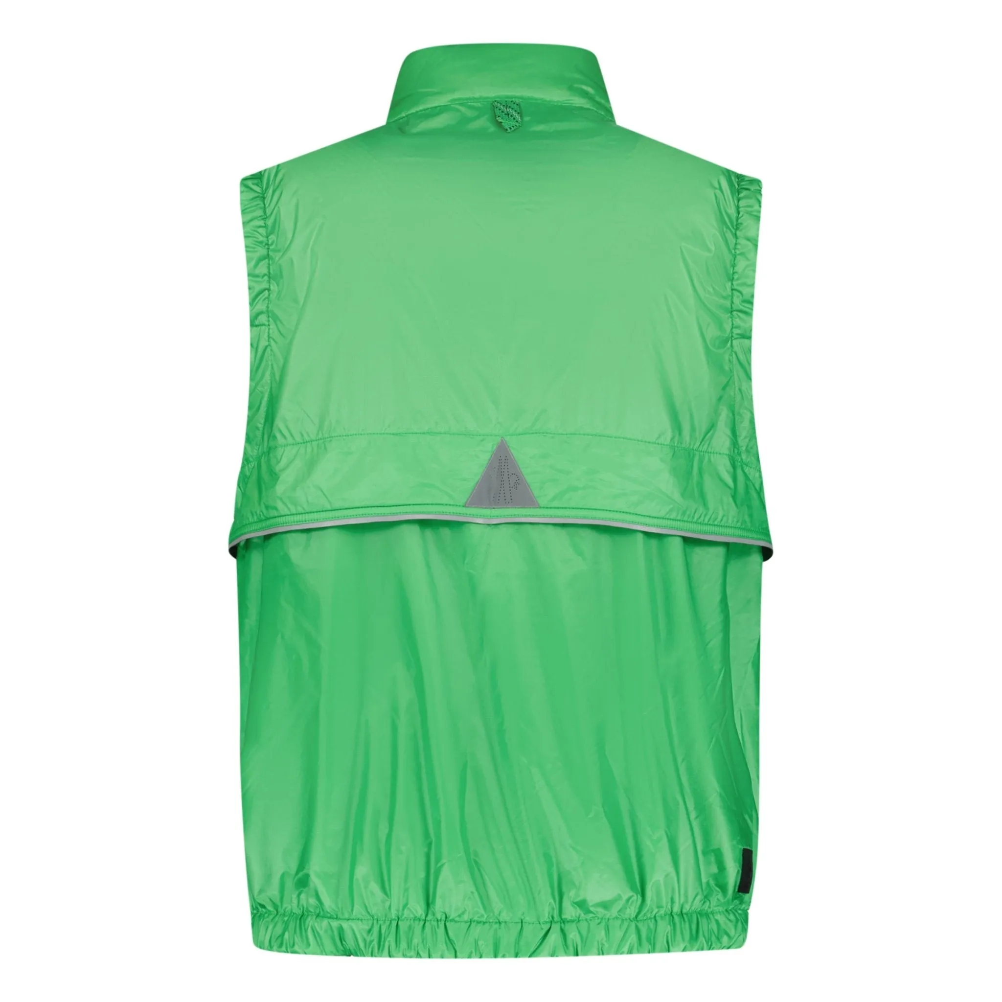 Grenoble 'Ollon' Fabric Gilet Green