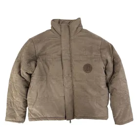 H Wire Quilted Brown Jacket