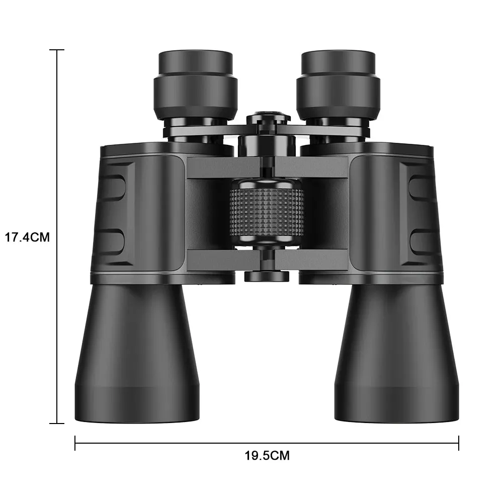 High Power Professional Marine Prizme Waterproof Extreme All-Terrain Black 7x50 HD Binocular by APEXEL