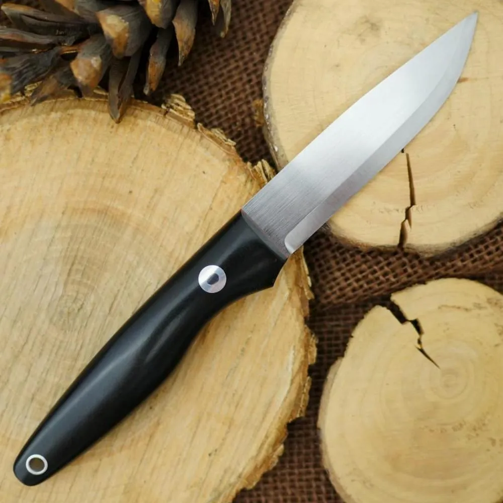 Hiker: Black Richlite & Red G10