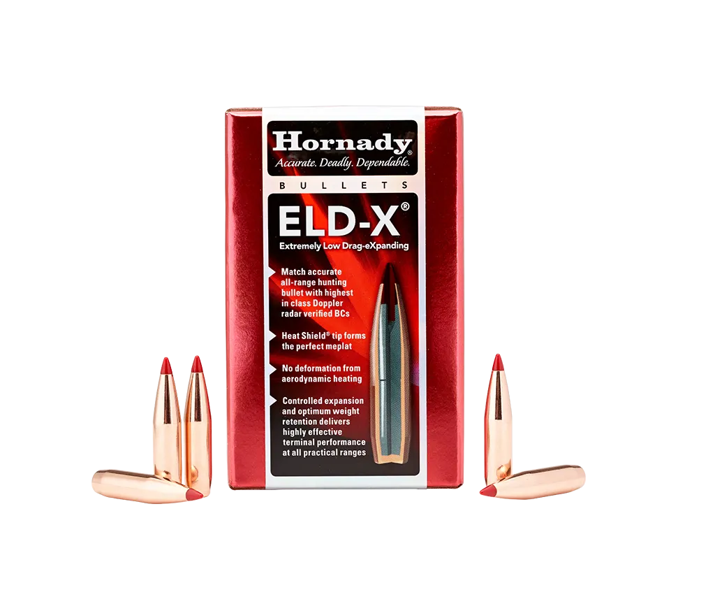 Hornady ELD-X 7mm 162gr Projectiles - 100Pk