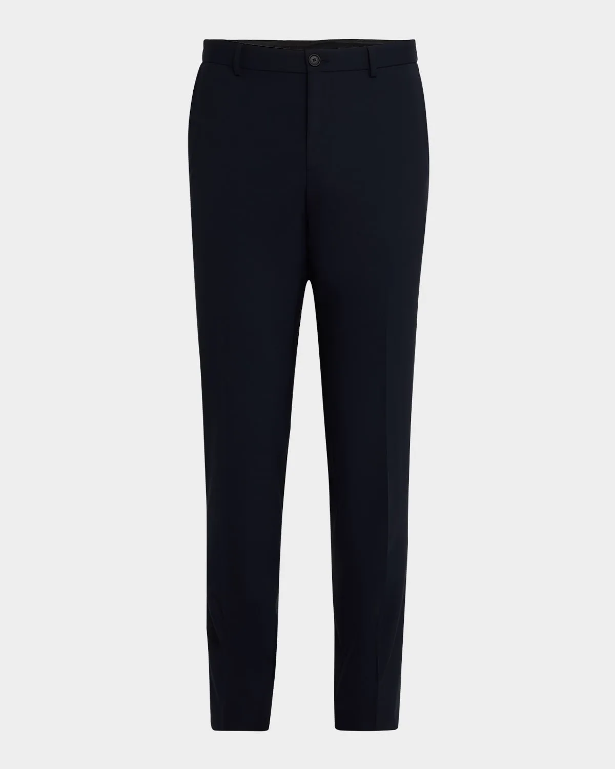 Hugo Boss Mens Slim Fit Genius Wool Dress Pants Blue 36 / 32