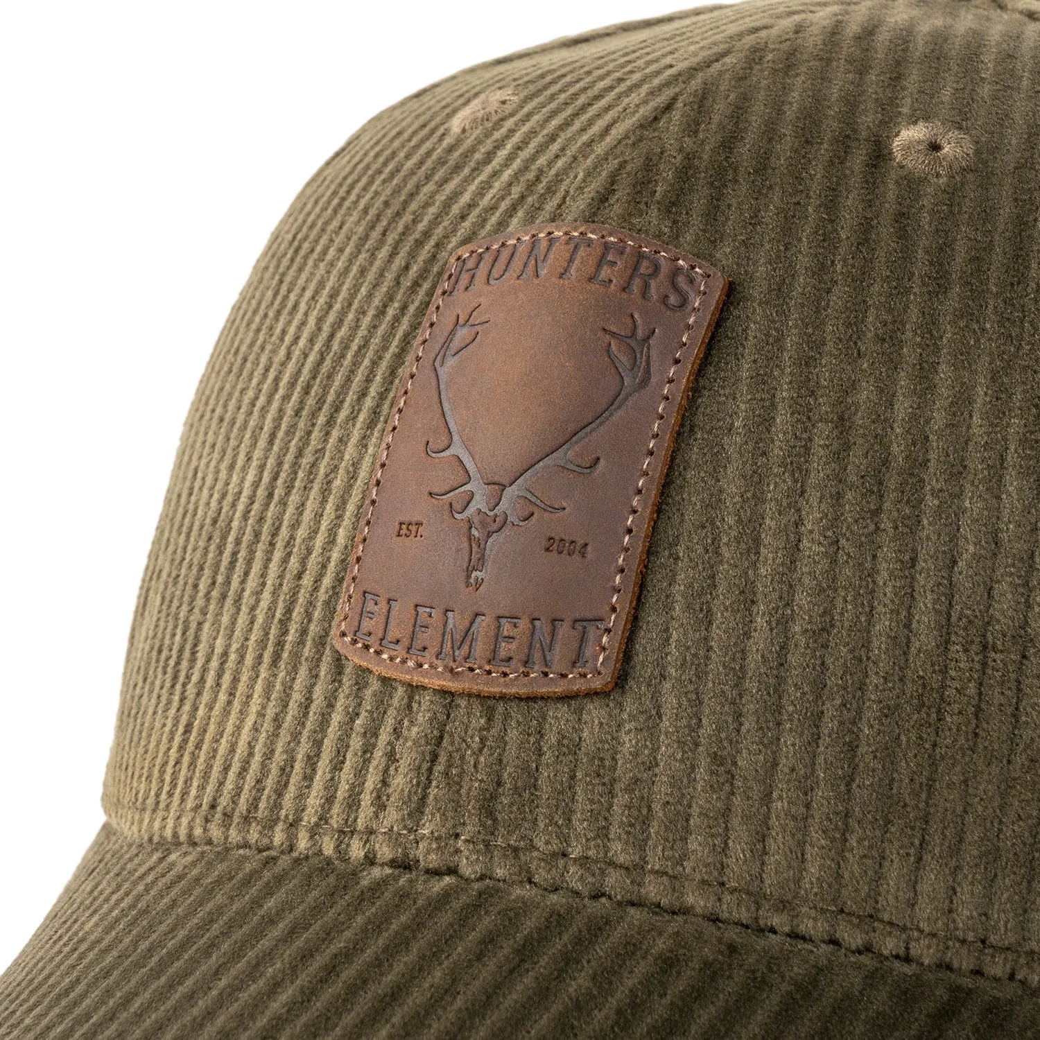 Hunters Element Red Stag Cap - Moss Green