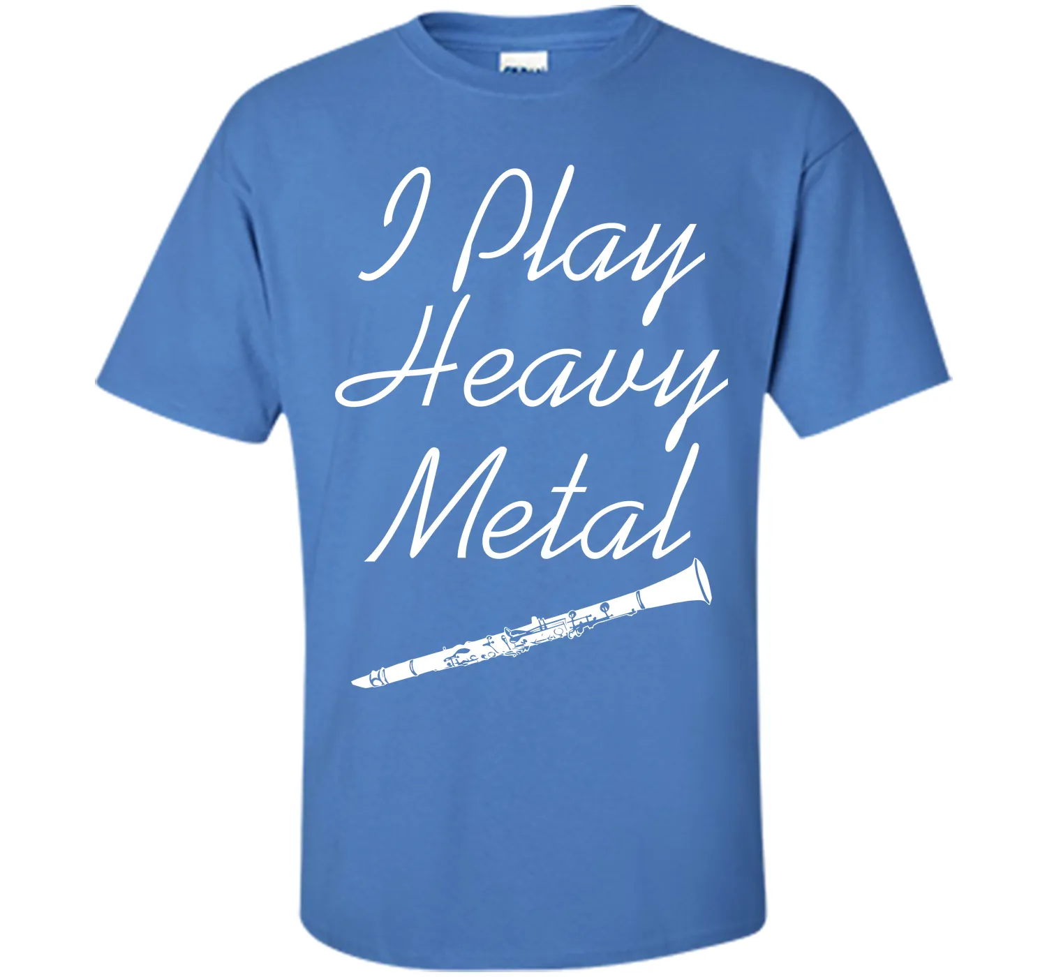 I Play Heavy Metal Funny Clarinet T-shirt T-Shirt