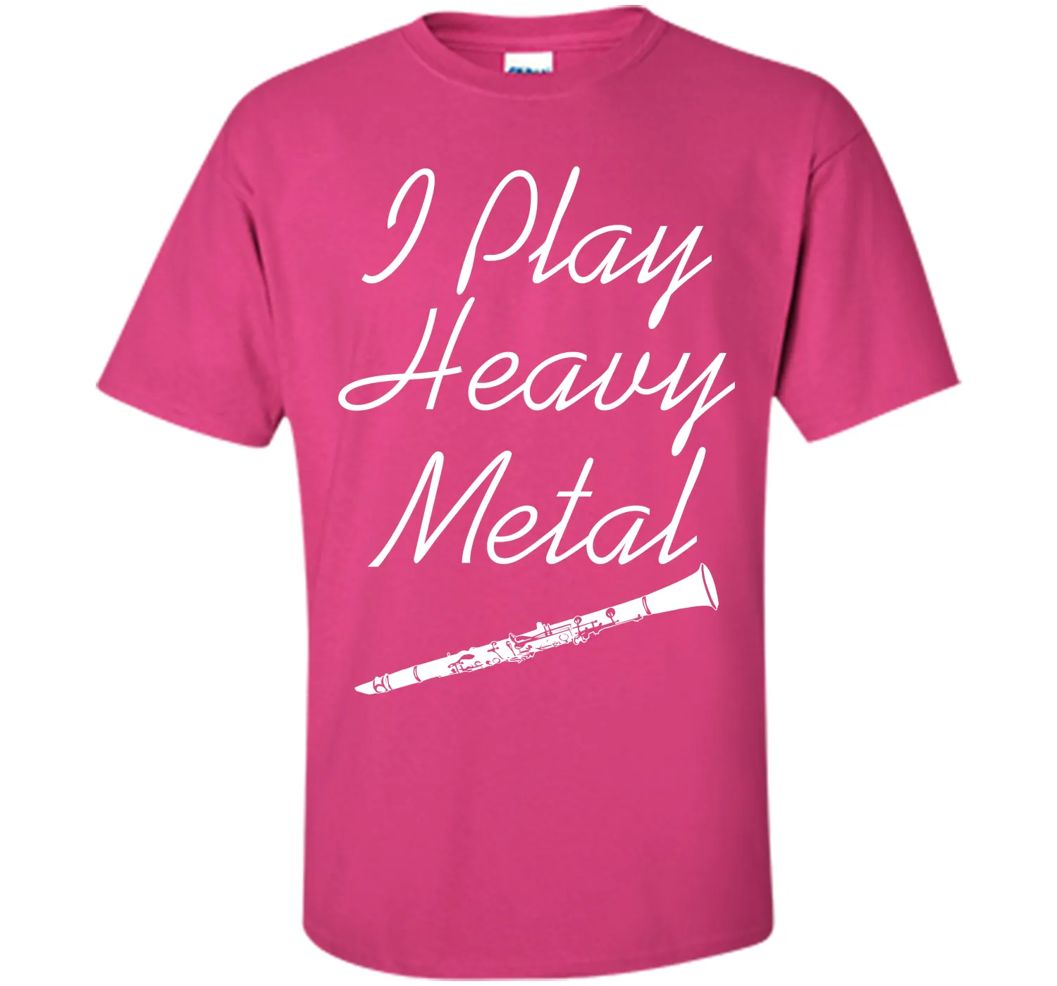 I Play Heavy Metal Funny Clarinet T-shirt T-Shirt