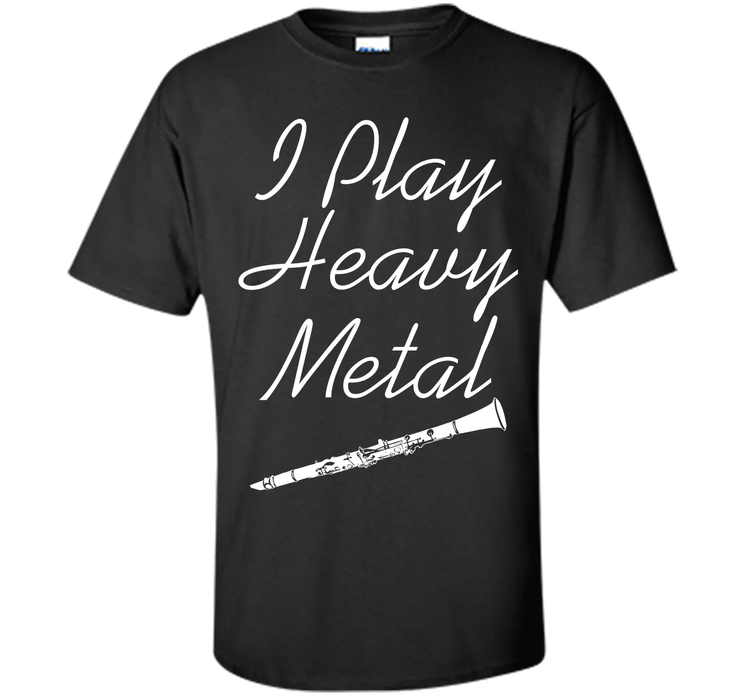I Play Heavy Metal Funny Clarinet T-shirt T-Shirt