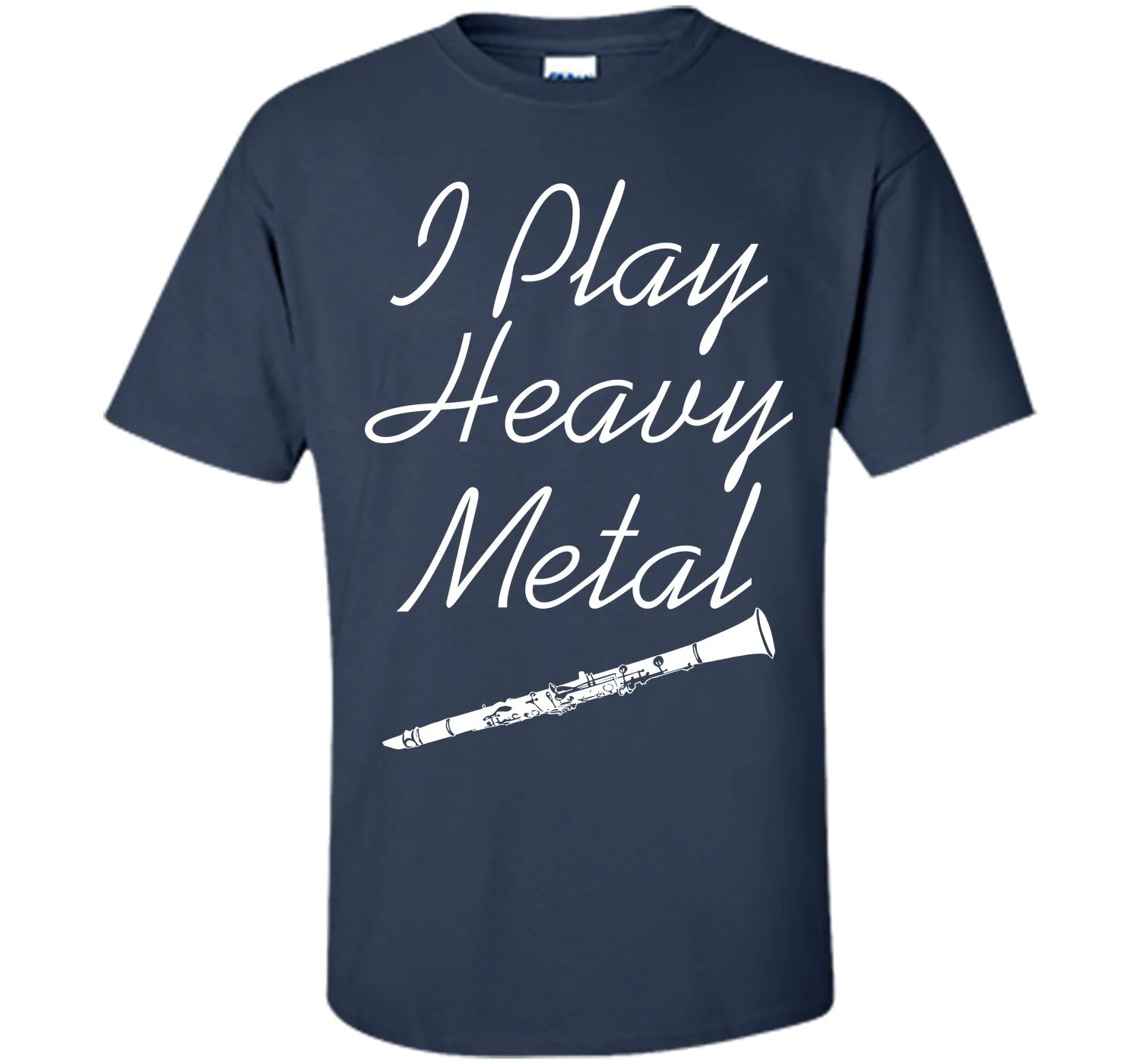 I Play Heavy Metal Funny Clarinet T-shirt T-Shirt