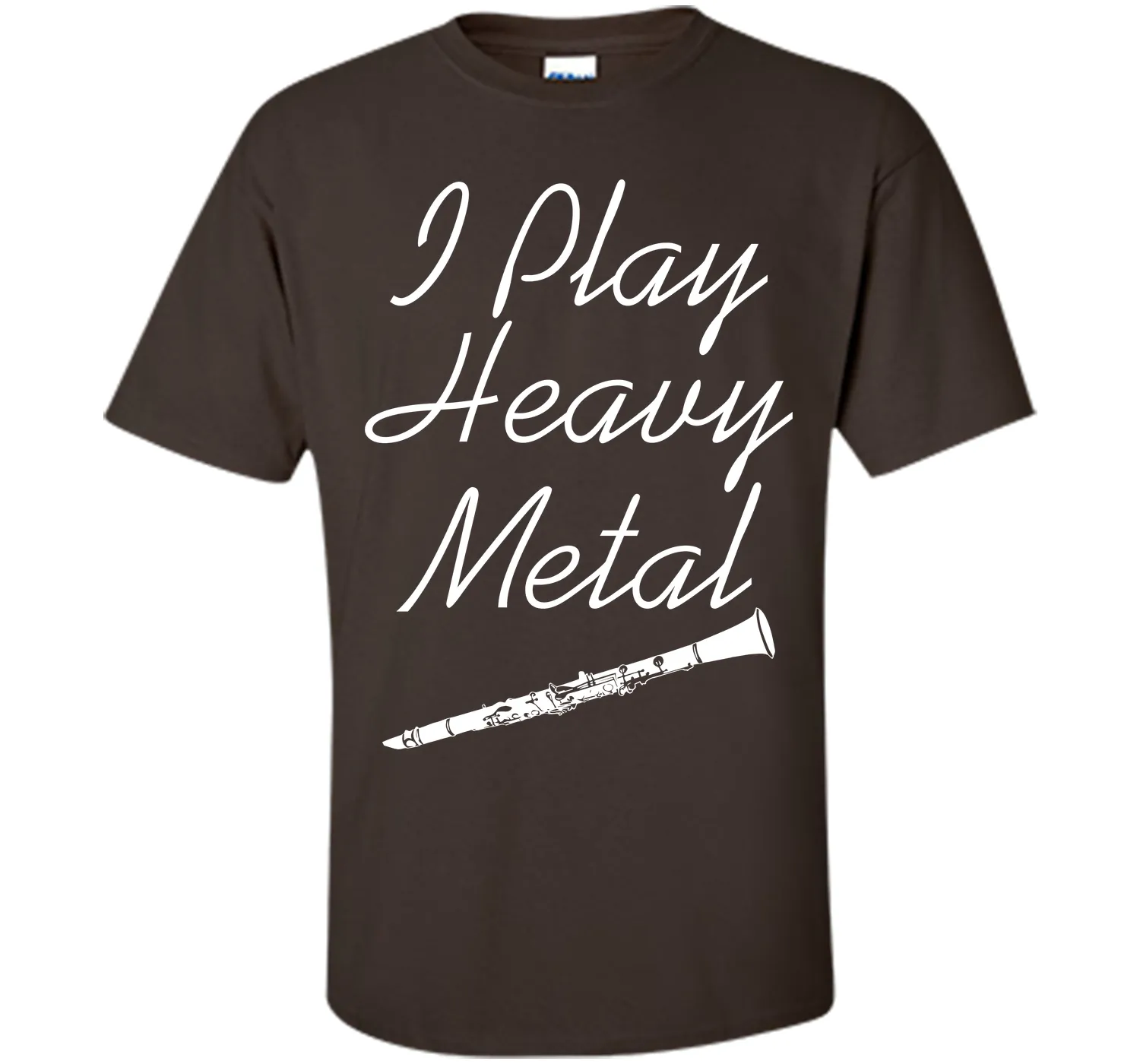 I Play Heavy Metal Funny Clarinet T-shirt T-Shirt