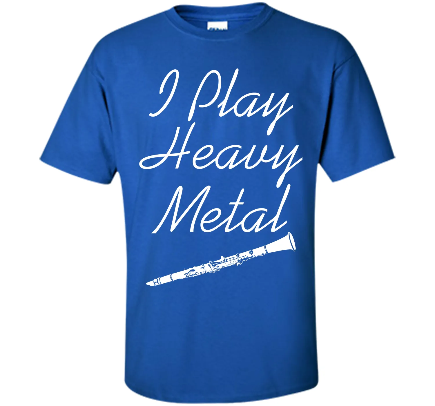 I Play Heavy Metal Funny Clarinet T-shirt T-Shirt