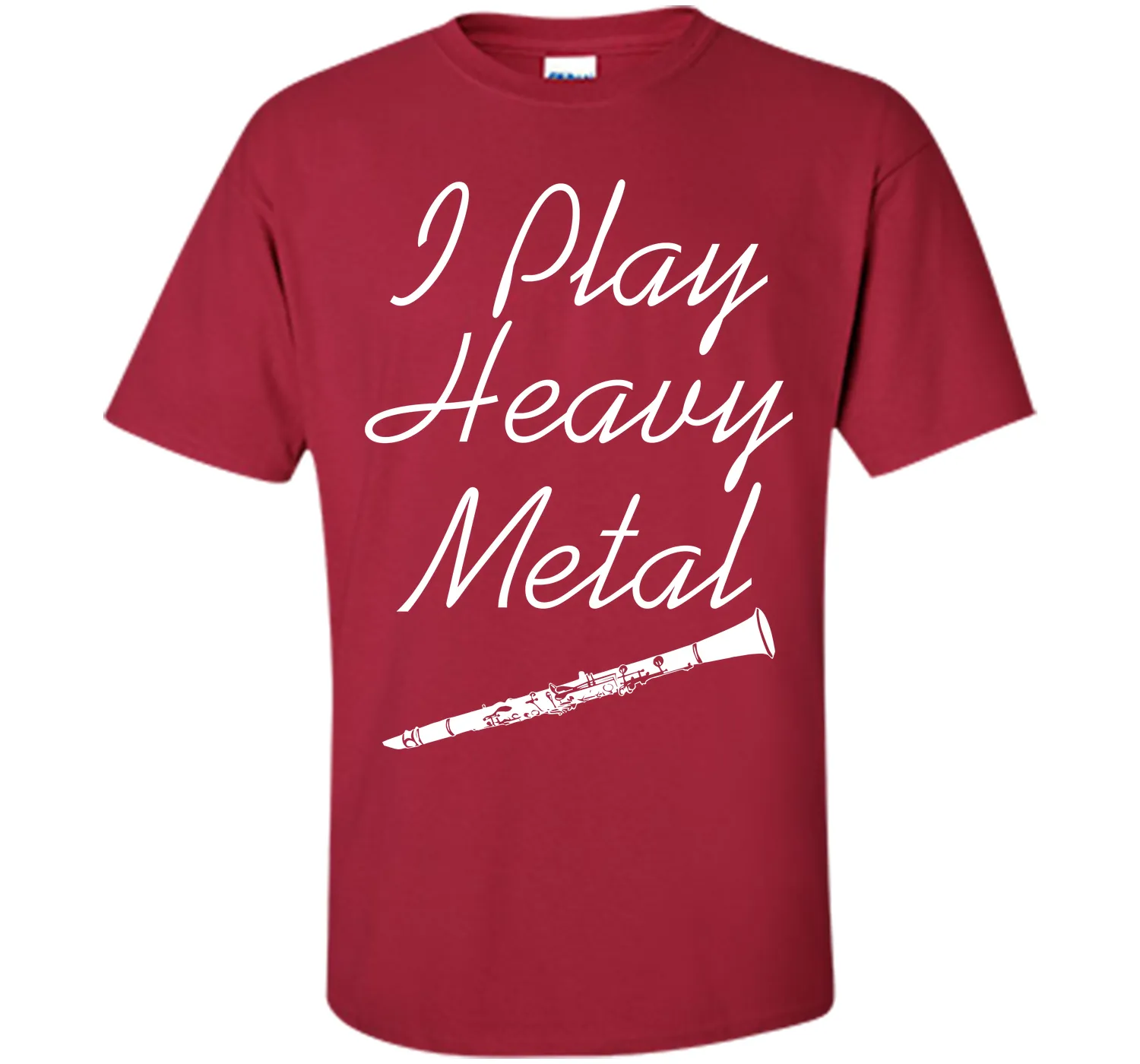 I Play Heavy Metal Funny Clarinet T-shirt T-Shirt