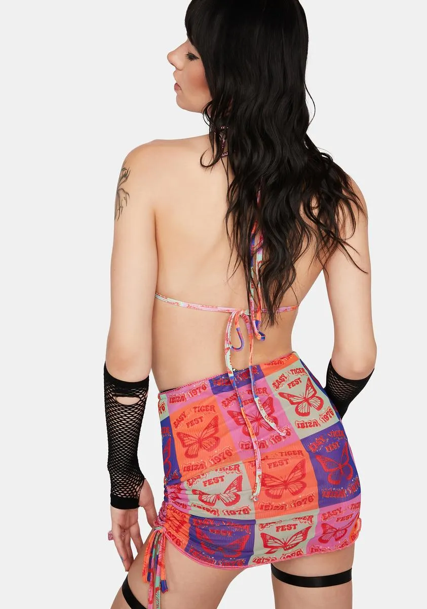 Ibiza Fest Mini Skirt