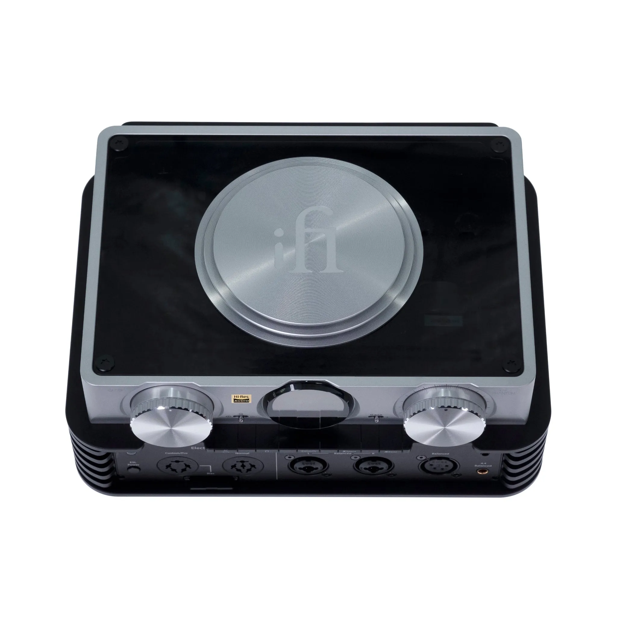 iFi iCAN Phantom | Hybrid Tube Conventional and Electrostatic Headphone Amplifier